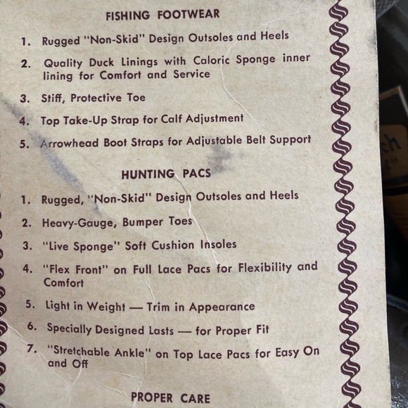 Rare B.F. Goodrich ‘Litentuff’ Rubber Boots 1960’s Size 8 - Picture 8 of 8